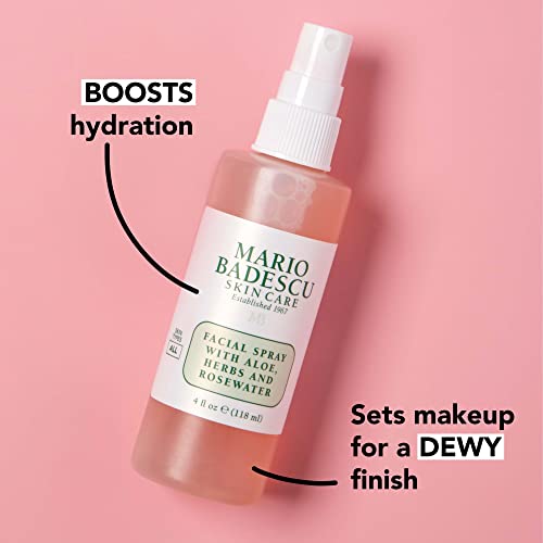 Facial Spray Aloe Herbs Rose Water