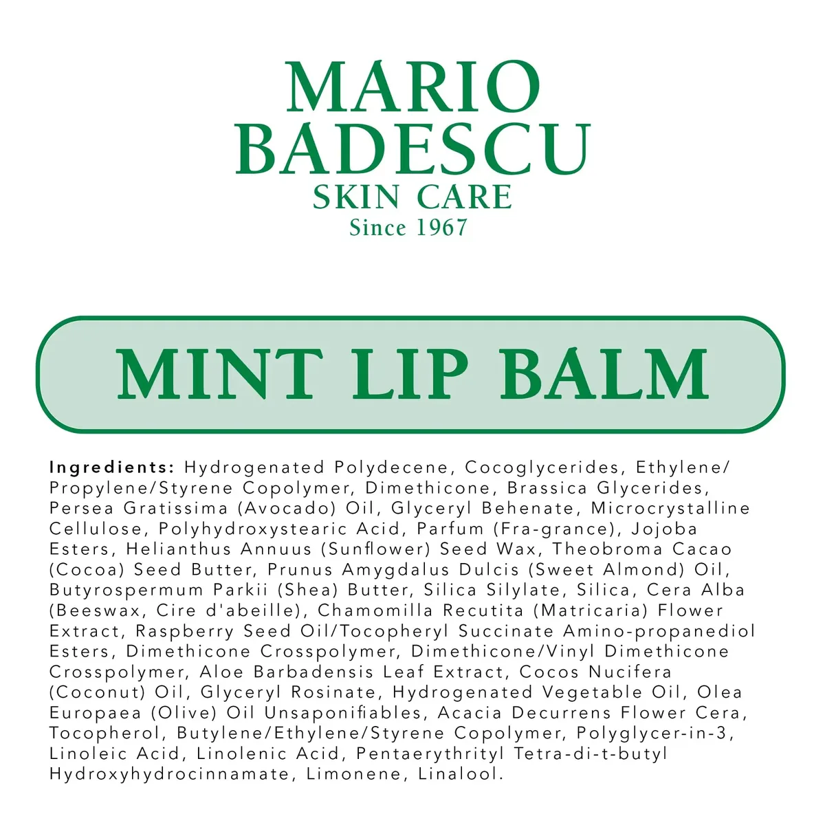 Mint Lip Balm