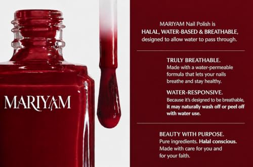 Breathable Halal Nail Polish – Non Toxic