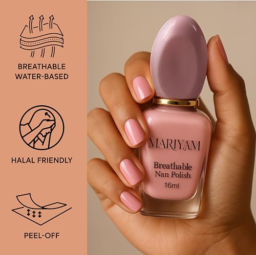 Breathable Halal Nail Polish – Non Toxic