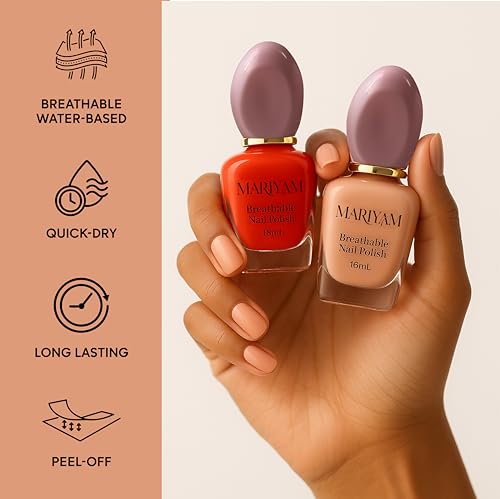 Breathable Halal Nail Polish – Non Toxic