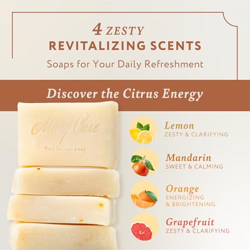Mary Case Citrus Variety Bar Soap Set of 4