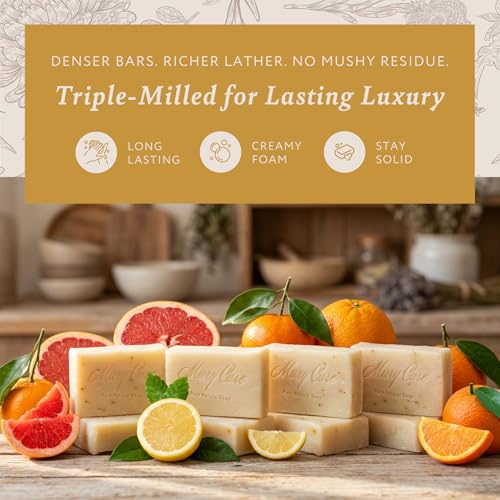 Mary Case Citrus Variety Bar Soap Set of 4