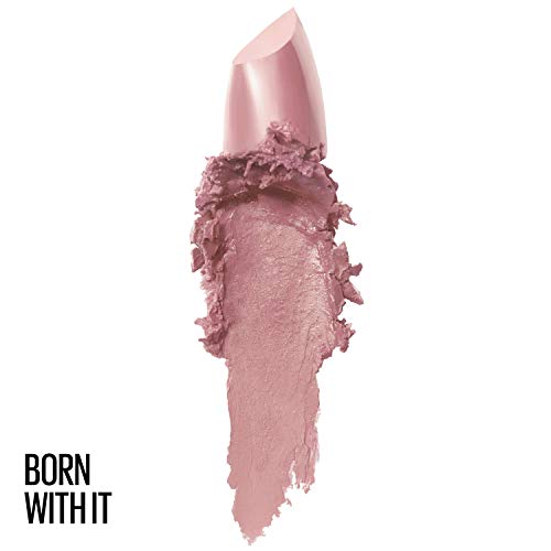 Color Sensational Lipstick, Lip Makeup, Cream Finish, Hydrating Lipstick, Born With It, Nude Pink ,1 Count