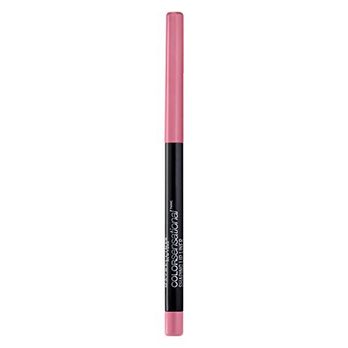 Color Sensational Shaping Lip Liner with Self-Sharpening Tip, Palest Pink, Pale Pink, 1 Count