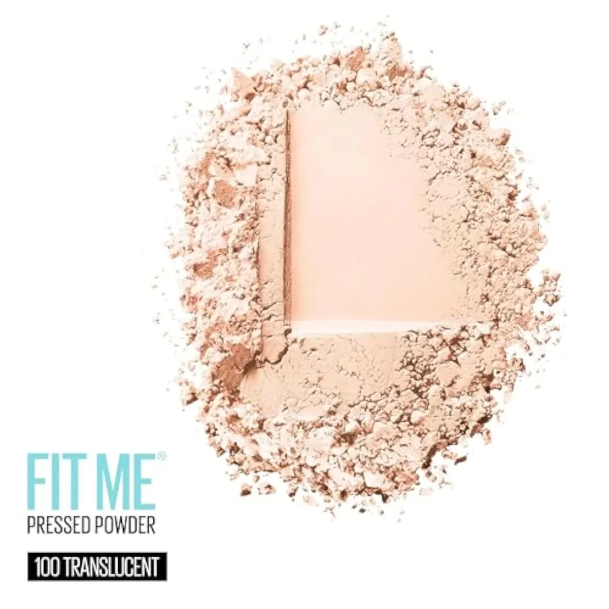 Fit Me Matte + Poreless Pressed Face Powder Makeup & Setting Powder, Translucent, 1 Count