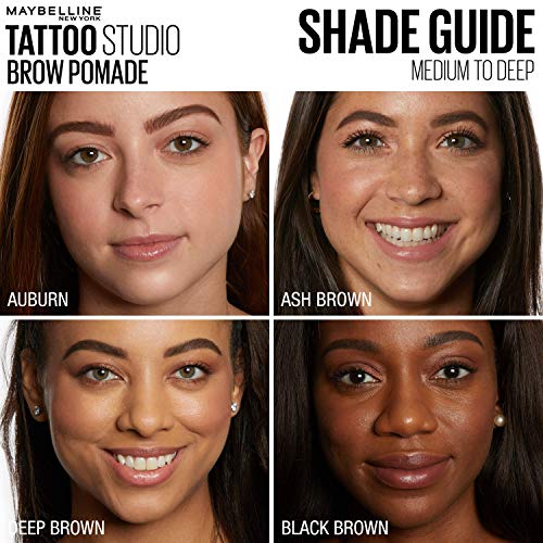Maybelline TattooStudio Brow Pomade Long Lasting, Bu