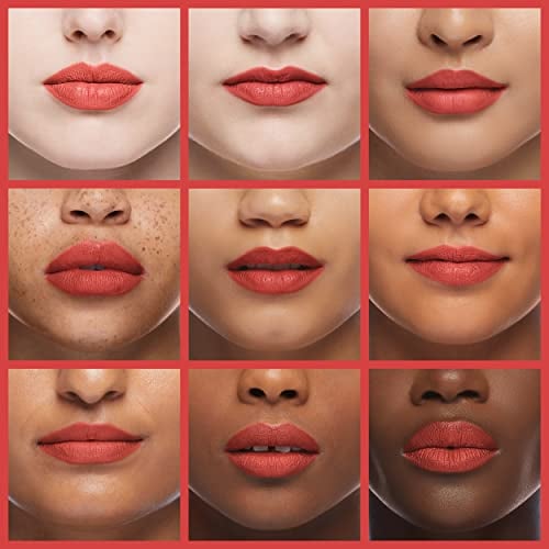 New York Color Sensational Orange Lipstick Matte Lipstick, Orange Danger, 0.15 oz, 1 Count