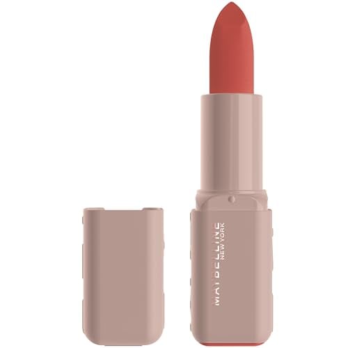 Serum Lipstick, Hydrating Lip Makeup with 8HRs of Lip Plumping Moisture with Hyaluronic Acid + Oil Blend, Maybe It's.. (Terracotta Rose Nude Matte)