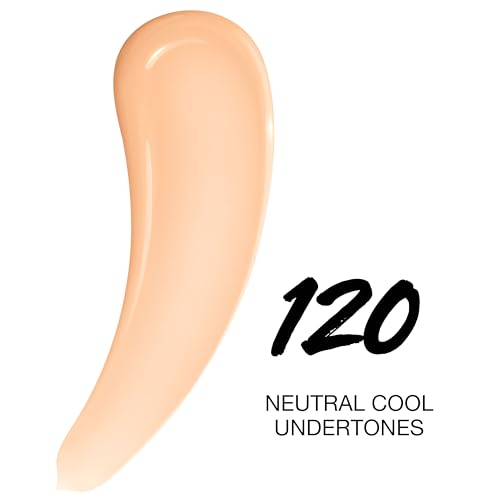 Super Stay Lumi-Matte Foundation, Lightweight and Buildable Full Coverage Foundation Makeup For Up To 30HR Wear, 120, 1 Count