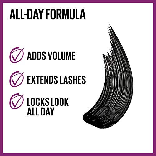 The Falsies Lash Lift Washable Mascara Volumizing, Lengthening, Lifting, Curling, Multiplying, Eye Makeup, Blackest Black, 1 Count