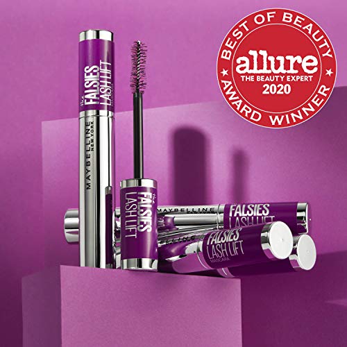 The Falsies Lash Lift Washable Mascara Volumizing, Lengthening, Lifting, Curling, Multiplying, Eye Makeup, Blackest Black, 1 Count