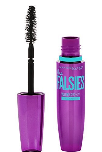 Volum' Express The Falsies Waterproof Mascara, Volumizing and Separating Make Up Formula, Very Black, 1 Count