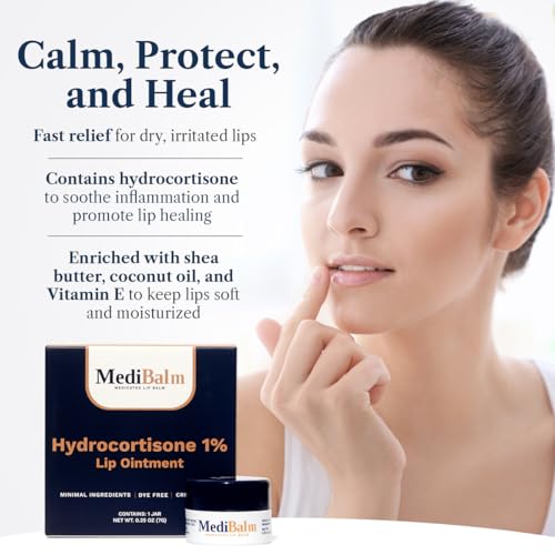 for Dry Cracked Lips - Healing Lip Balm for Severely Chapped Lips - Designed for Men