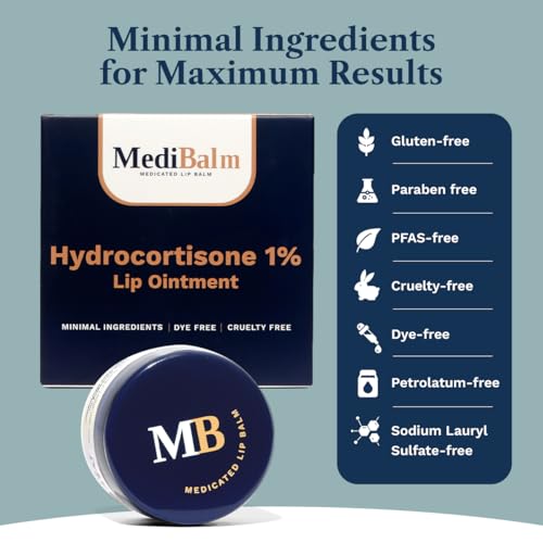 for Dry Cracked Lips - Healing Lip Balm for Severely Chapped Lips - Designed for Men