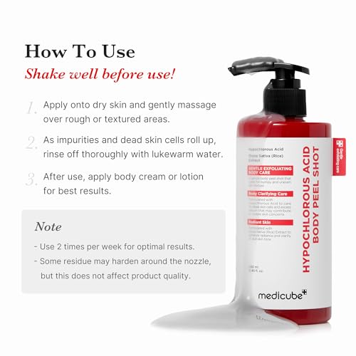 Body Peel Shot Duo - Hypochlorous Acid & Kojic Acid Body Peel Shot