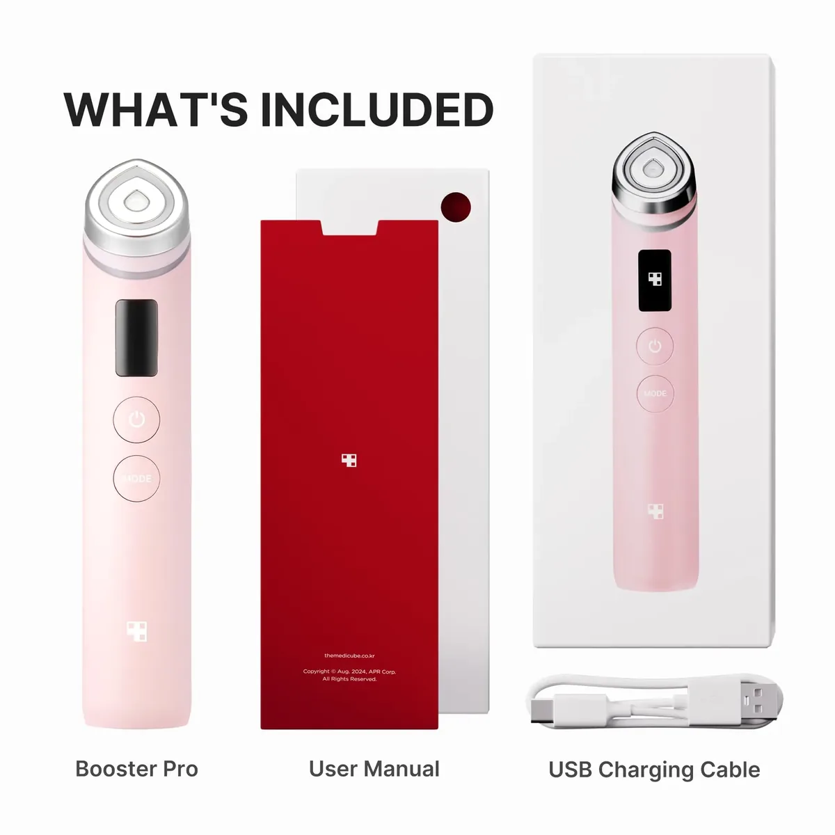 Booster Pro Pink Beauty Massager