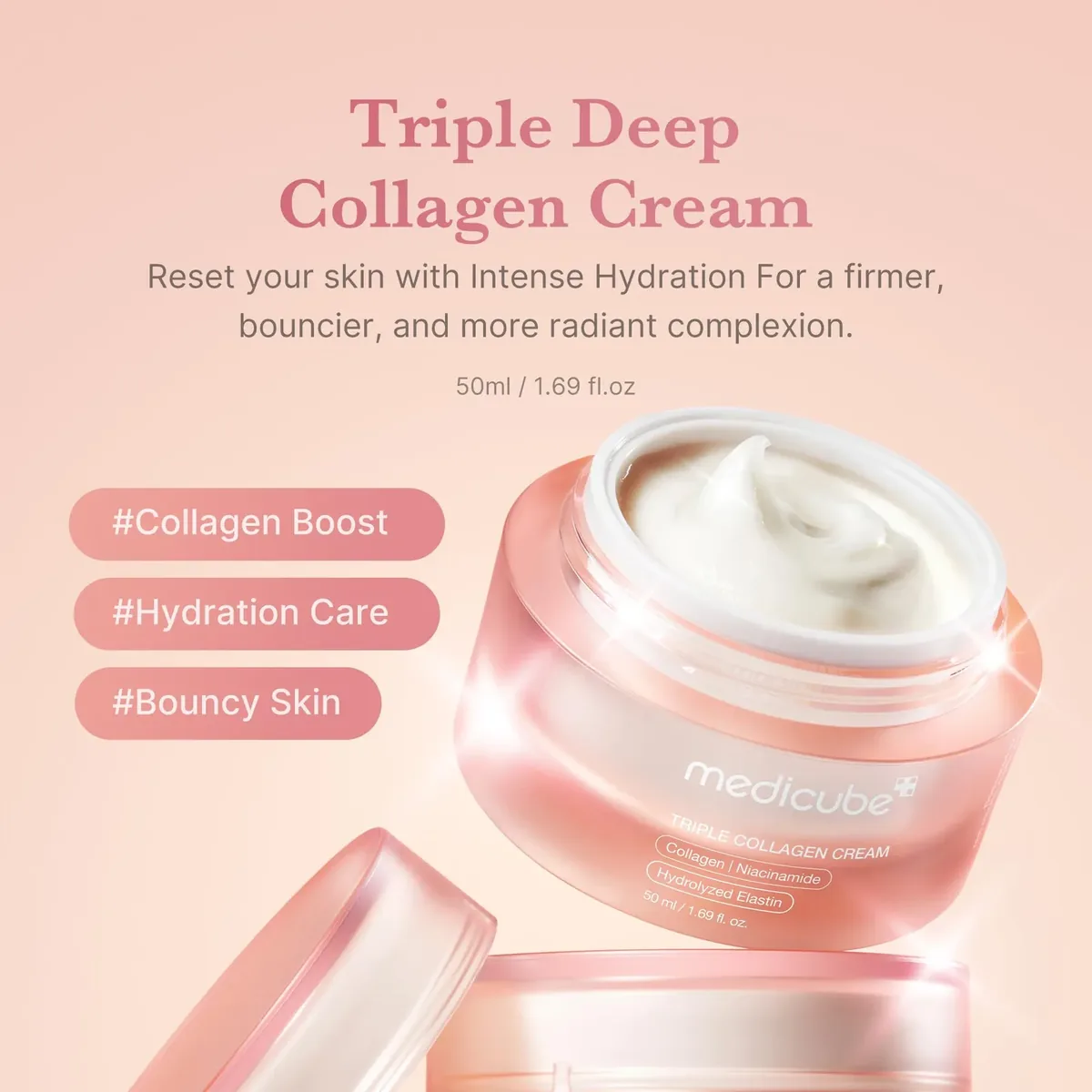 Booster Pro Pink & Collagen Cream