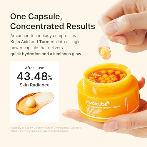 Capsule Cream with Kojic Acid & Turmeric for Uneven Skin Tone
