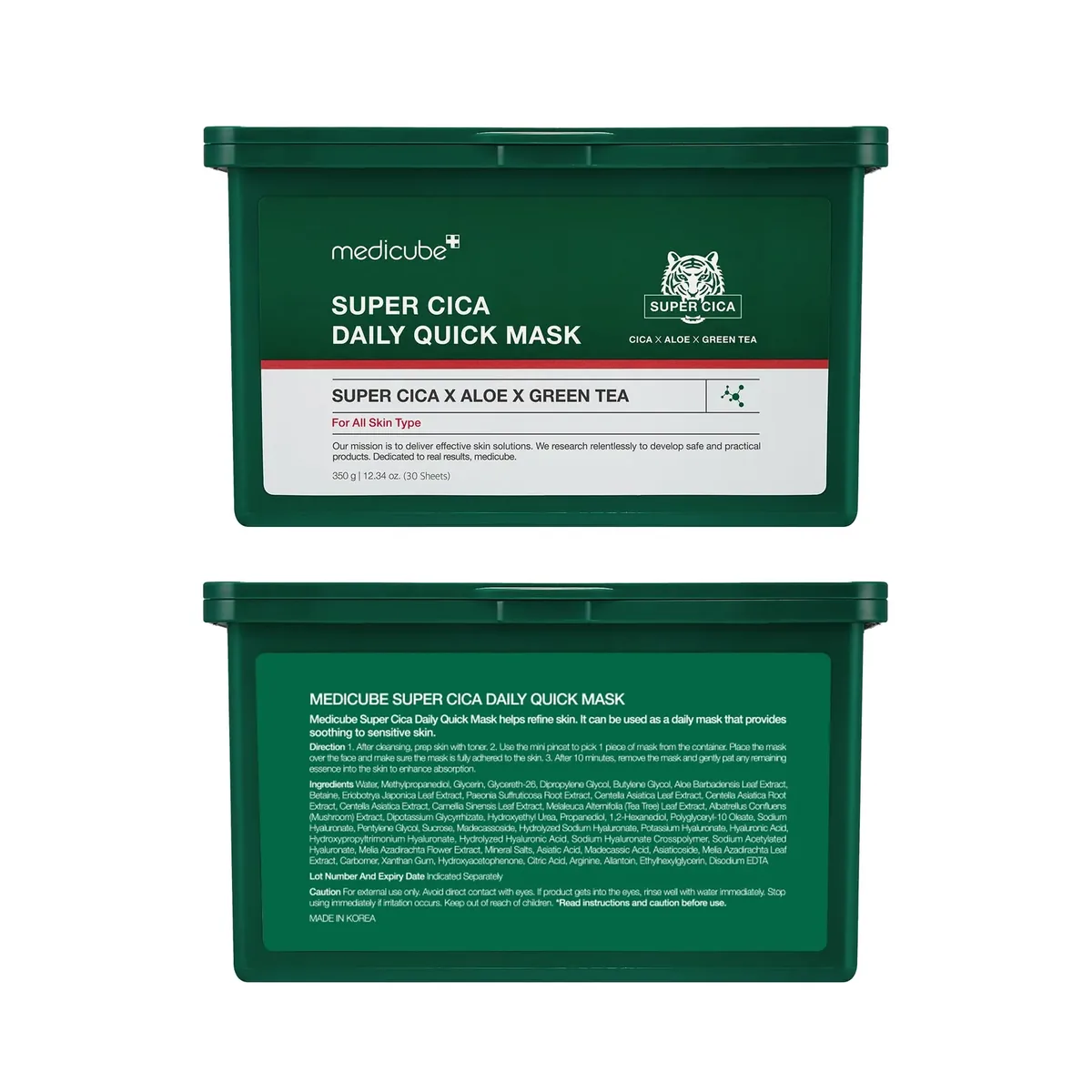 Cica Daily Facial Masks
