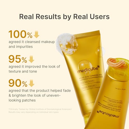 Facial Cleanser Turmeric Capsule Foam Cleanser