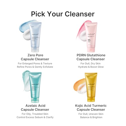 Facial Cleanser Turmeric Capsule Foam Cleanser