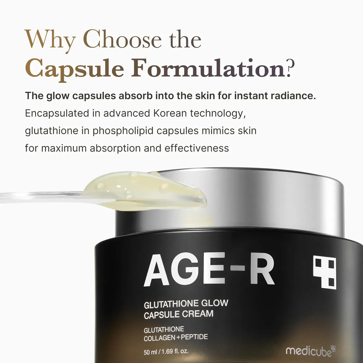 Glutathione Glow Capsule Facial Cream