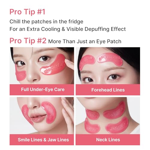 Jelly Eye Mask PDRN Pink Collagen - Hydrogel Eye Patches