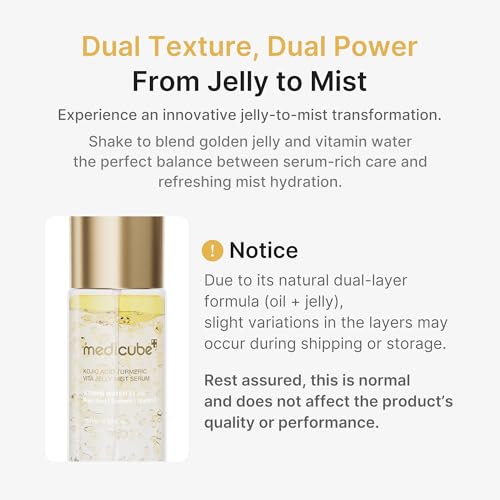 Jelly Mist Serum with Kojic Acid Turmeric