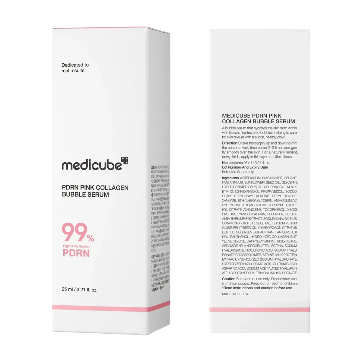 PDRN Pink Collagen Bubble Serum