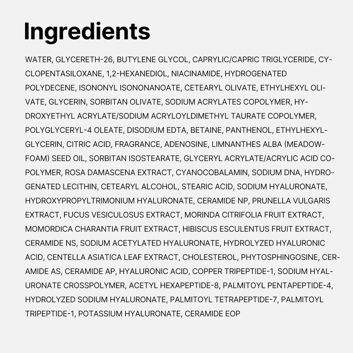 PDRN Pink Hyaluronic Moisturizing Cream