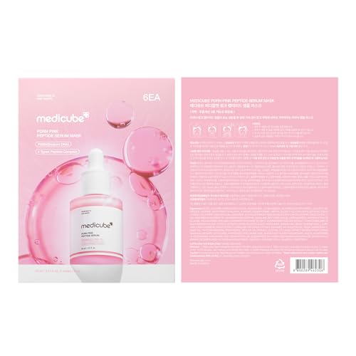 PDRN Pink Peptide Ampoule Sheet Mask 6EA