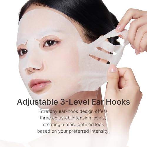PDRN Pink Tension Up Sheet Mask - 3-Step Contouring Mask