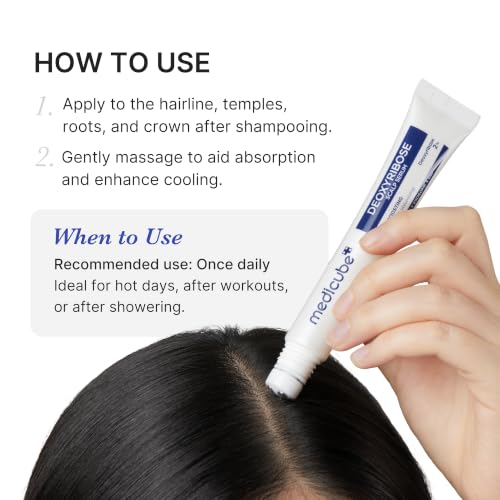 Scalp Serum with Deoxyribose for Fuller Looking Hair