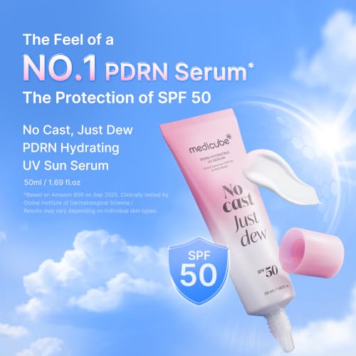Sunscreen No Cast Just Dew PDRN Hydrating UV Sun Serum