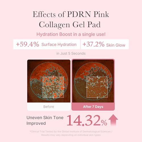 Toner Pads Salmon DNA PDRN Pink Collagen Jelly Pad for Soothing