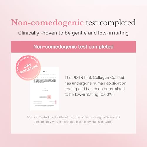 Toner Pads Salmon DNA PDRN Pink Collagen Jelly Pad for Soothing