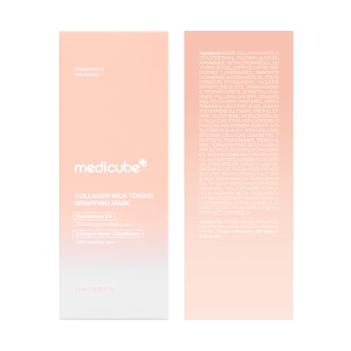 Wrapping Mask Collagen Glazed Milky Glow - Daytime Peel Off Mask