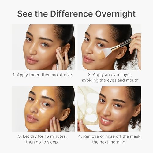 Wrapping Mask Kojic Acid Turmeric- Overnight Peel Off Facial Mask