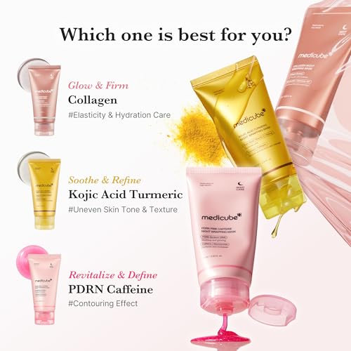 Wrapping Mask PDRN Caffeine - Overnight Peel Off Facial Mask