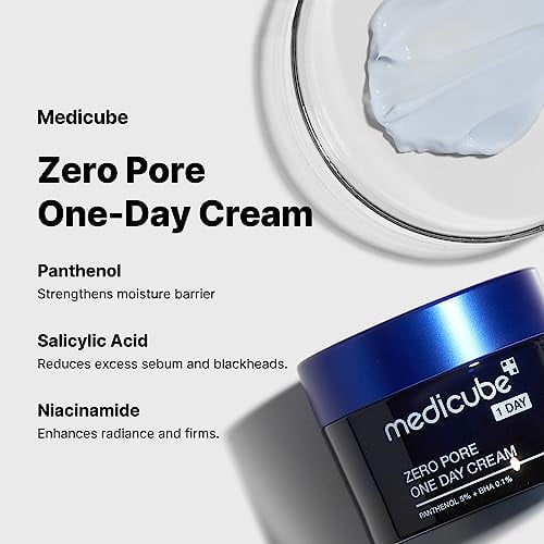 Zero Pore One-Day Cream - Moisturizer for Pore & Oily Skin