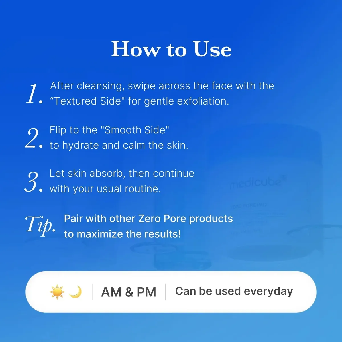 Zero Pore Pad 2.0 Toner Pads