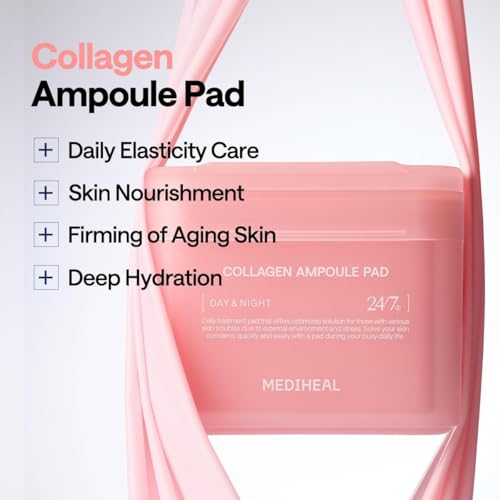 Collagen Ampoule Toner Pad