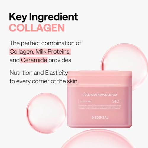 Collagen Ampoule Toner Pad