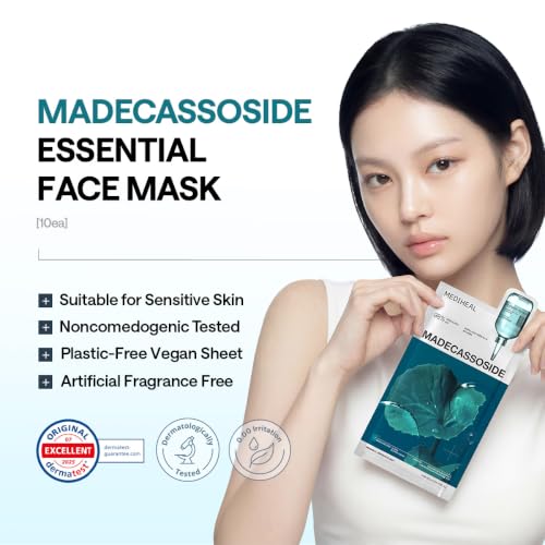 Madecassoside Essential Face Sheet Mask, Blemish Repair (10ea)