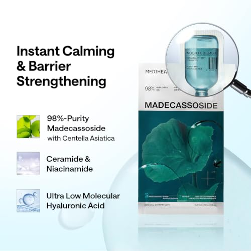 Madecassoside Essential Face Sheet Mask, Blemish Repair (10ea)