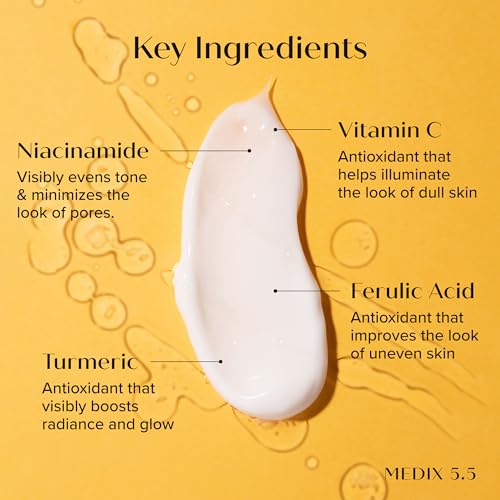 MEDIX Vitamin C Cream + Niacinamide Brightening Body Lotion