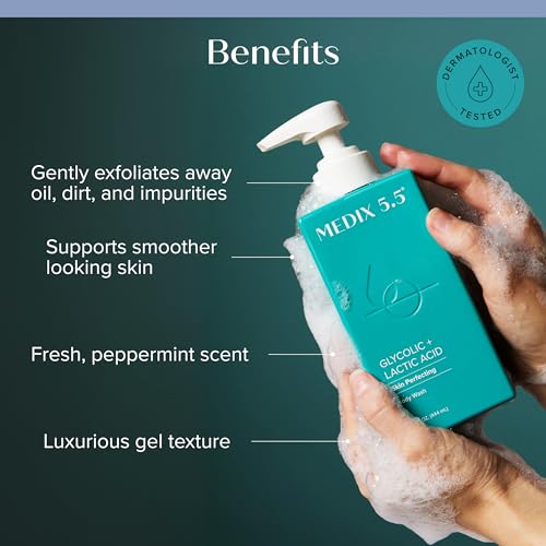 Glycolic Acid + Lactic Acid Exfoliating Body Wash Gel