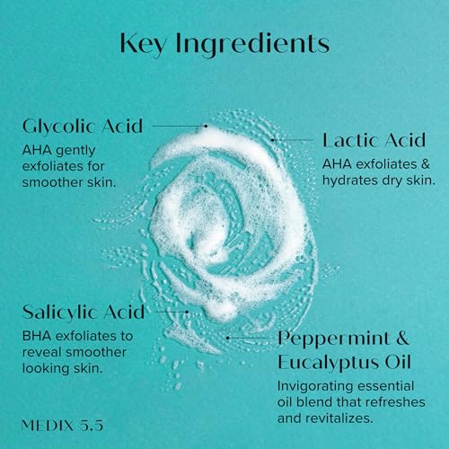 Glycolic Acid + Lactic Acid Exfoliating Body Wash Gel