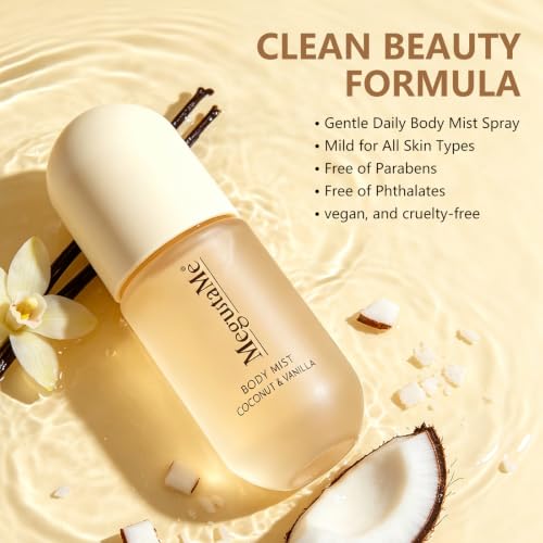 Coconut Vanilla Body Mist for Women